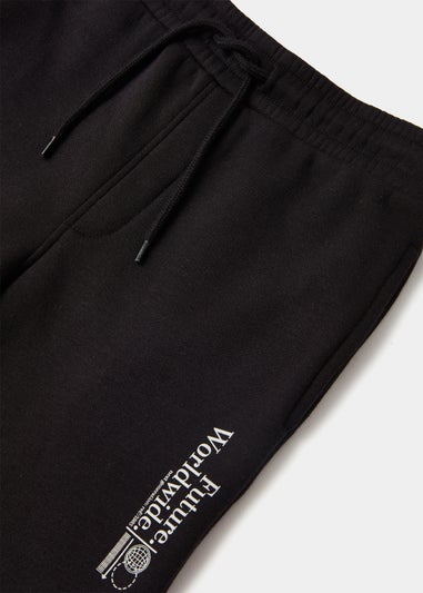 Boys Black Joggers (4-13yrs)