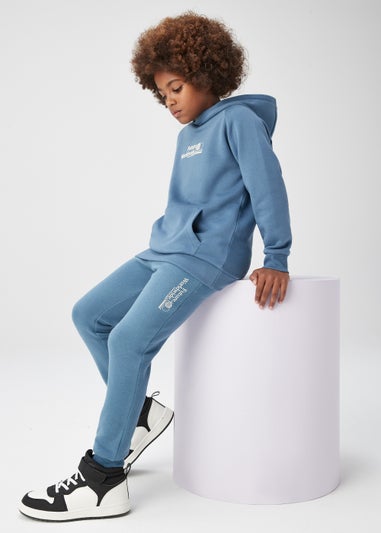 Boys Blue Future Worldwide Joggers (4-13yrs)