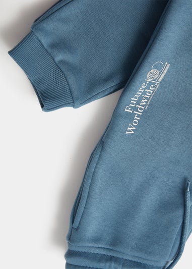 Boys Blue Future Worldwide Joggers (4-13yrs)