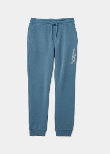 Boys Blue Future Worldwide Joggers (4-13yrs)
