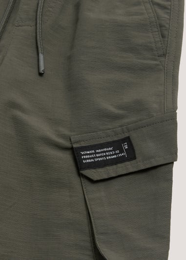 Boys grey clearance cargo trousers