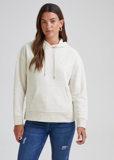 Oatmeal Essential Pull-On Hoodie