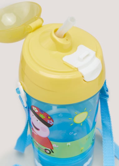 Kids Peppa Pig Sip & Snack Water Bottle (20cm x 7cm)