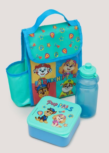 Kids 3 Piece Paw Patrol School Lunch Bag Set (26cm x 18cm x 10cm)