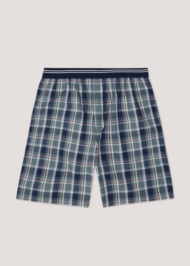 Multicoloured Check Woven Pyjama Shorts