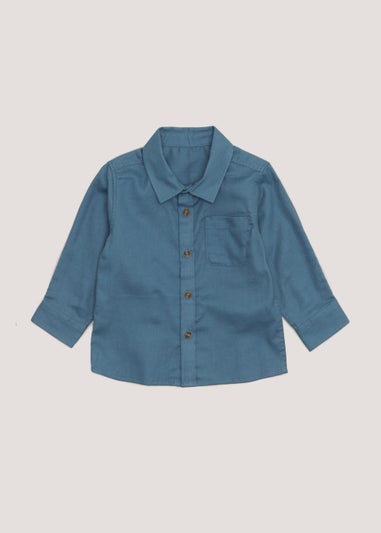 Boys Blue Shirt (9mths-6yrs)