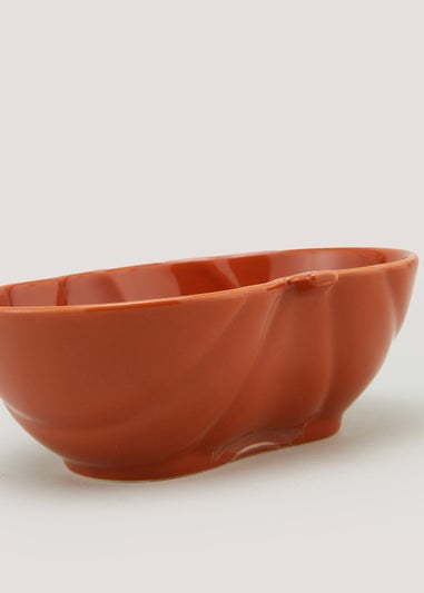 Orange Pumpkin Bowl (7cm x 13cm x 6.5cm)