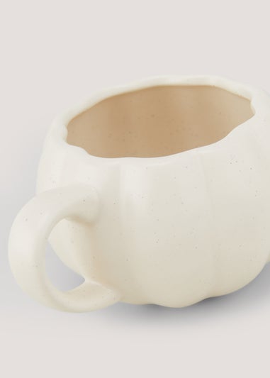 Natural Speckled Pumpkin Mug (8cm x 8.5cm)