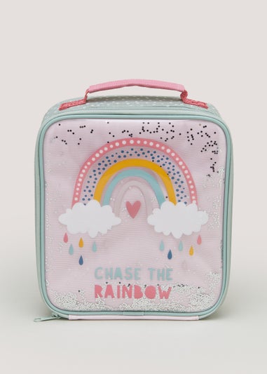 Kids 3 Piece Rainbow Lunch Bag Set