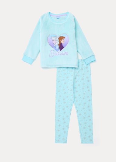 Kids Blue Disney Frozen Borg Twosie Pyjama Set (2-9yrs)