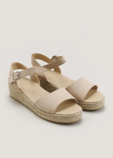 Taupe Espadrilles