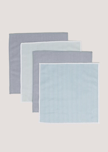 4 Pack Microfibre Cloths (31cm)