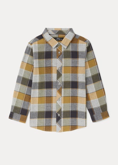 Boys Orche Check Long Sleeve Shirt (4-13yrs)