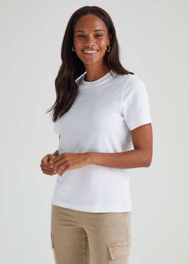 White Modern T-Shirt