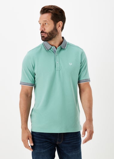 Lincoln Green Tipped Polo Shirt