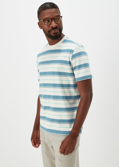 Lincoln Ecru Stripe T-Shirt