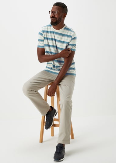 Lincoln Ecru Stripe T-Shirt