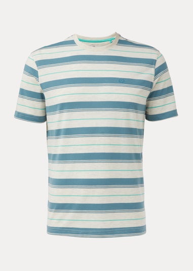 Lincoln Ecru Stripe T-Shirt