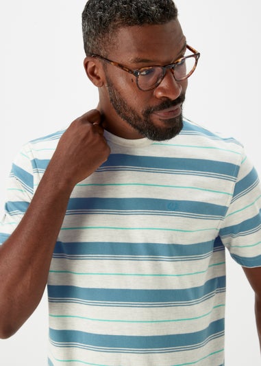 Lincoln Ecru Stripe T-Shirt