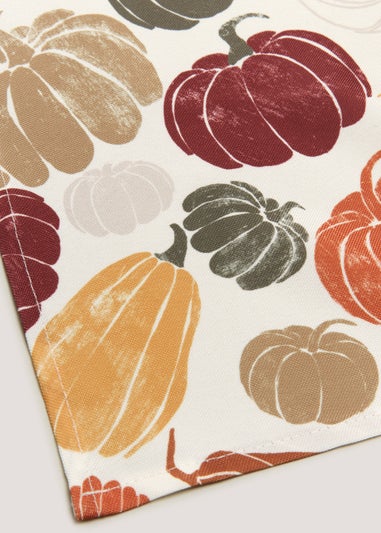 Multicoloured Pumpkin Tablecloth (220cm x 136cm)