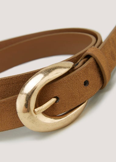 Tan Brushed Belt