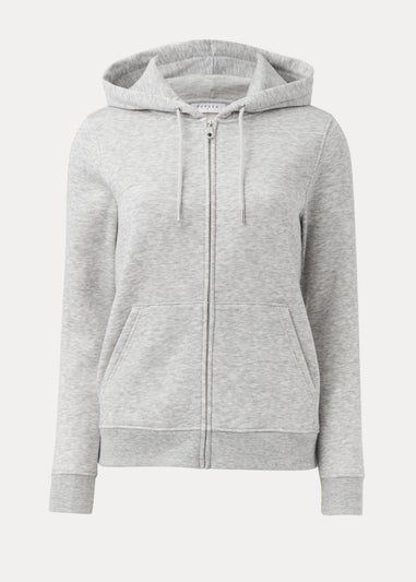 Grey Zip Up Hoodie