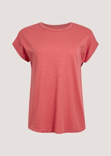 Red Longline T-Shirt