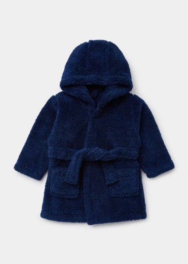 Boys blue dressing gown sale