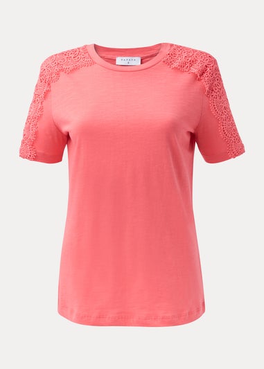 Pink Lace T-Shirt