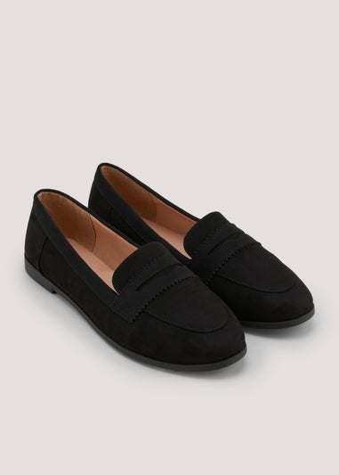 Black Essential Loafers