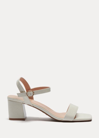 Stone Block Heels