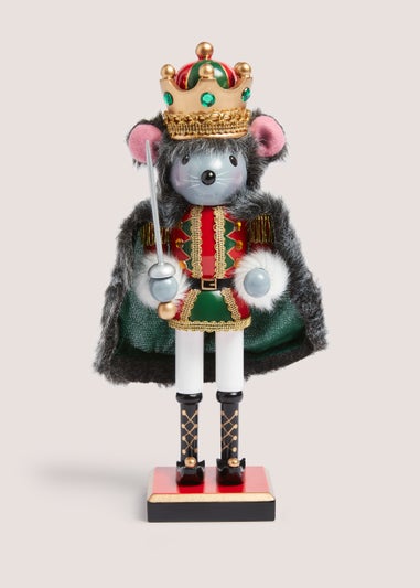 Mouse Christmas Nutcracker (7.5cm x 6cm x 25.5cm)