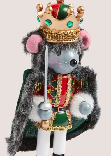 Mouse Christmas Nutcracker (7.5cm x 6cm x 25.5cm)