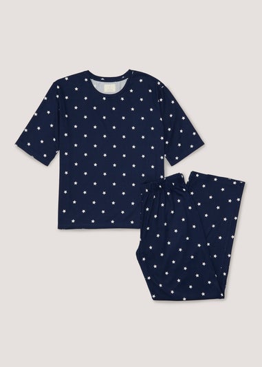 Navy Star Pyjama Set