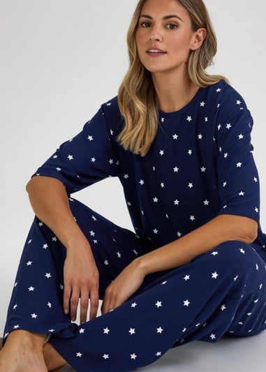 Navy Star Pyjama Set