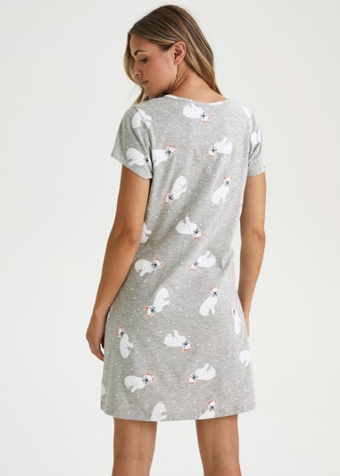 Grey French Bulldog Nightie