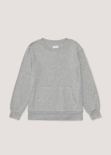 Grey Marl Lounge Top