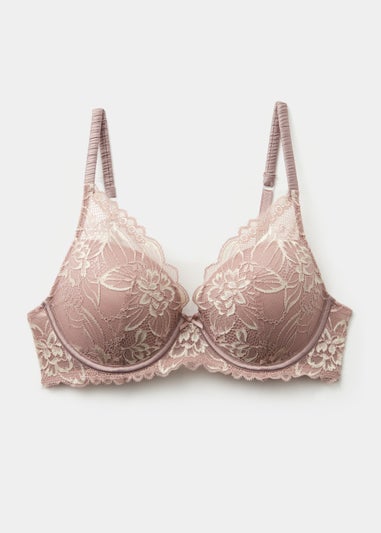 Mink Tonal Lace Co-Ord Bra