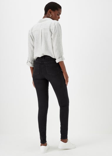 April Black Skinny Jeans (Long Length)