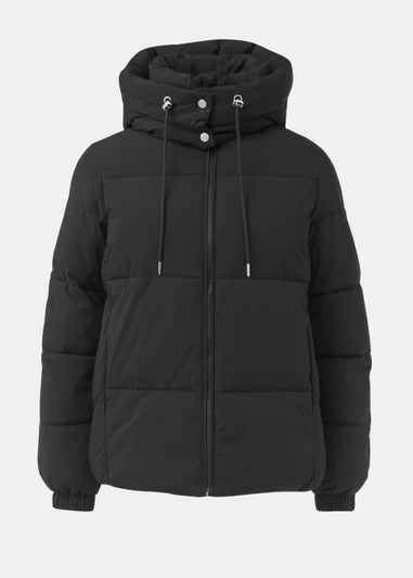 Papaya Petite Black Short Padded Coat