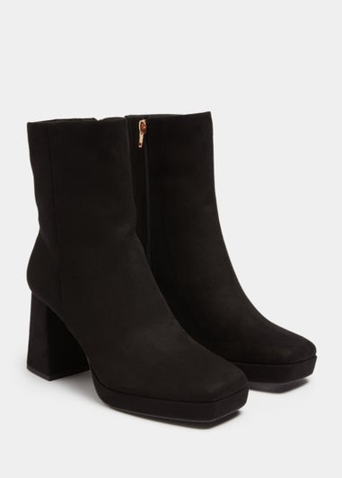 Black Platform Boots