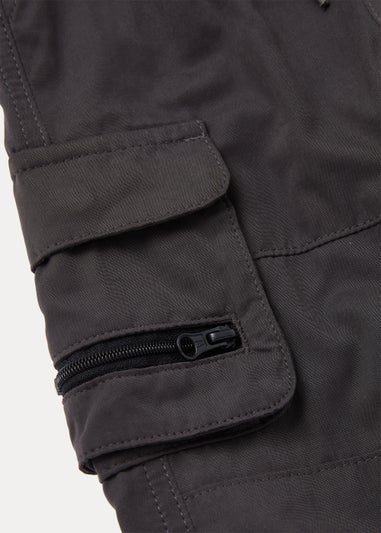Matalan Men's Easy Essential Grey Cargo Trousers W 40 L 32 in (M21) | eBay