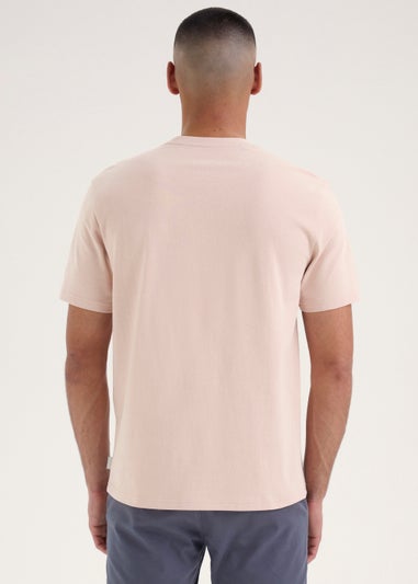Pink Oversized Pocket T-Shirt