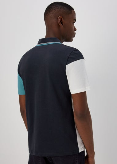 Colour Block Polo Shirt