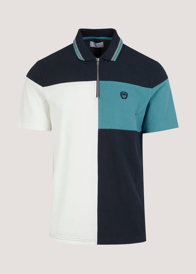 Colour Block Polo Shirt