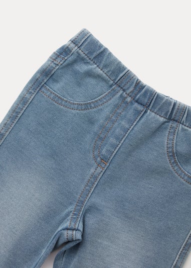 Girls Light Wash Jeggings (9mths-6yrs)