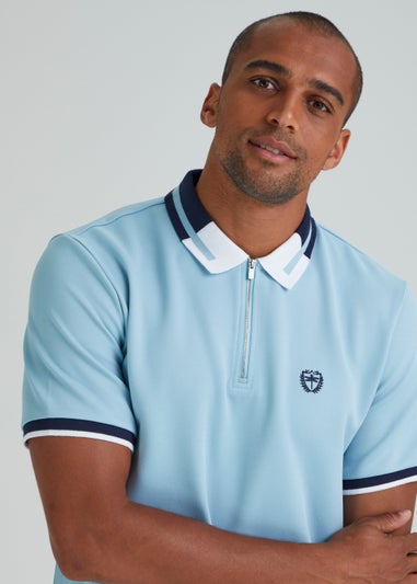 Blue Smart Polo Shirt