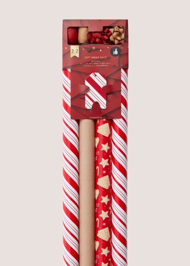 Christmas Candy Cane Wrapping Paper Compendium