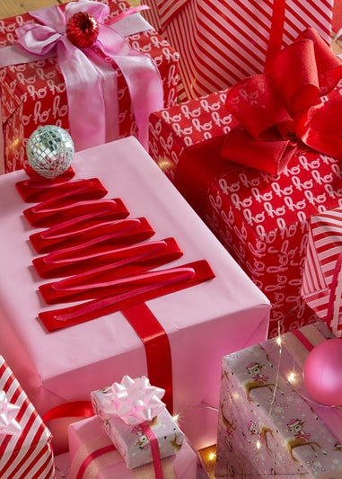 Pink Christmas Wrapping Paper Compendium