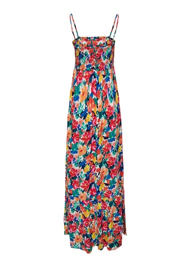 JDY Multicoloured Smock Maxi Dress